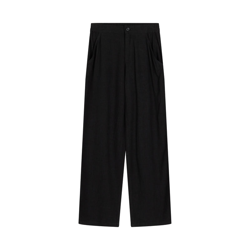 GRUNT Alex Linen Pants Pants Black