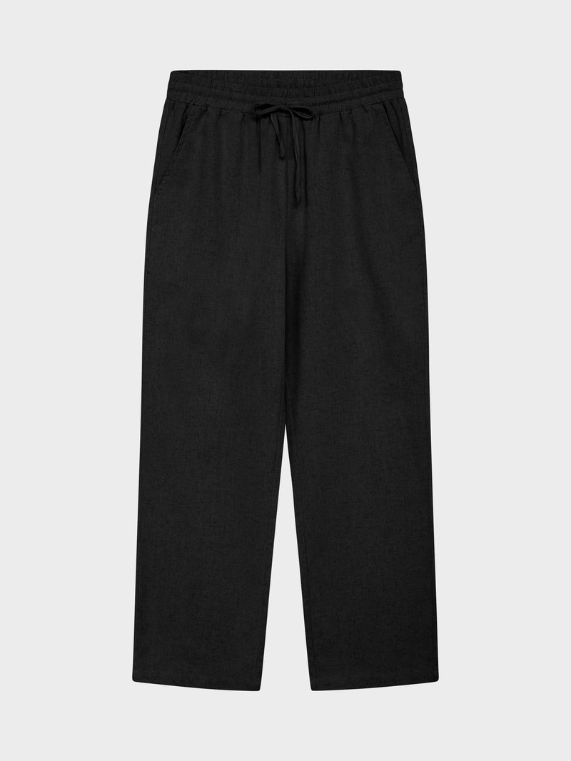 GRUNT Allan Linen Pants Pants Black