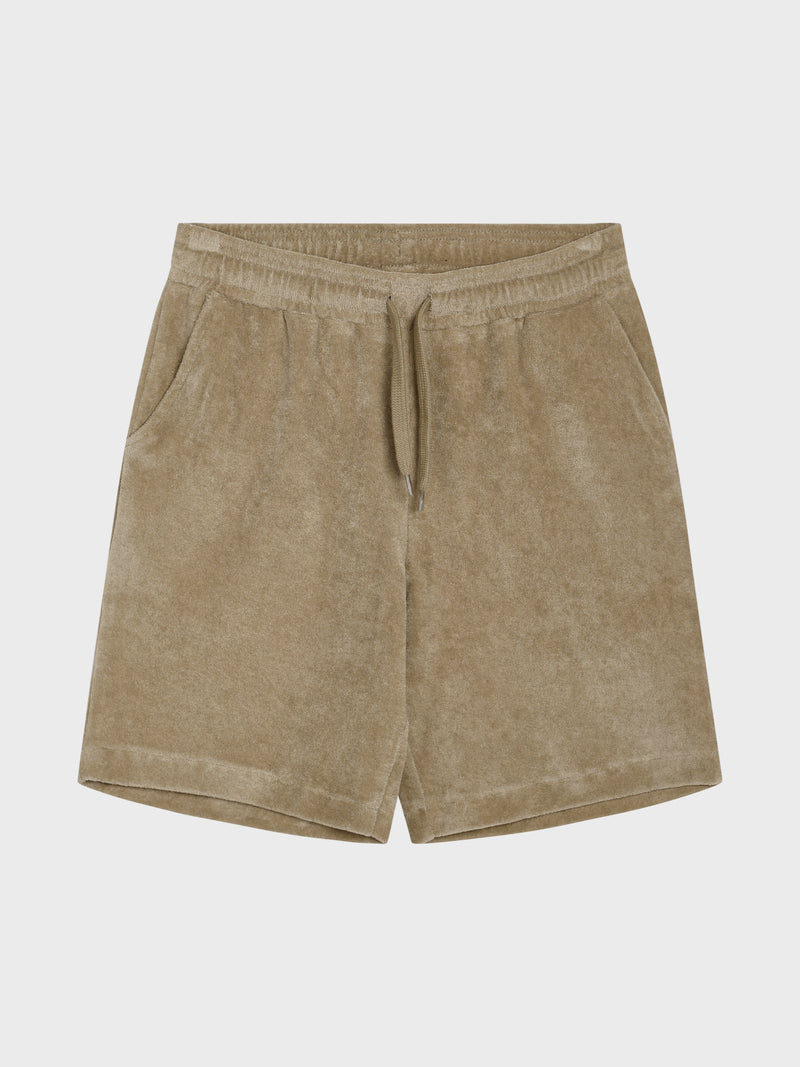 GRUNT GRBeringen Terry Shorts Shorts Ecru