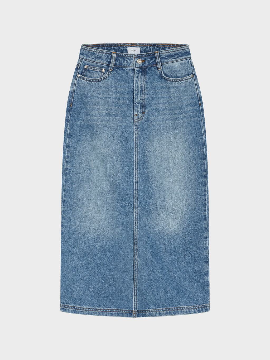 Elisa Denim Skirt Vintage Blue Blue Vintage GRUNT