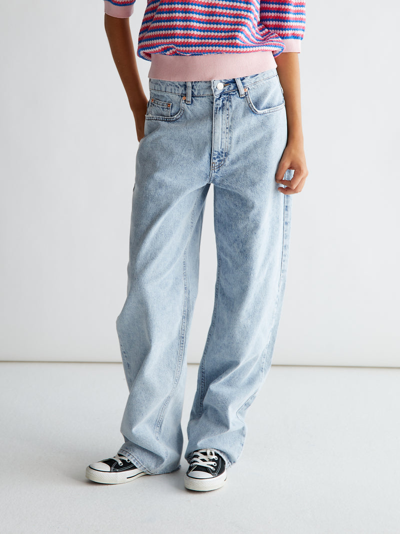 GRUNT GRApito Oversize Blue Jeans Blue