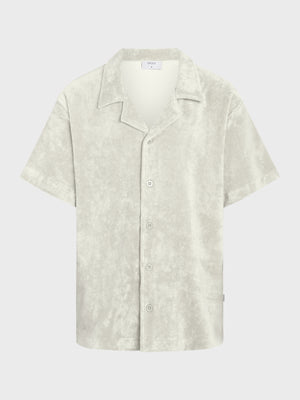 GRUNT GRAugust Terry SS Shirt Shirts Off White