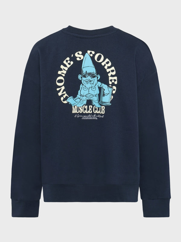 GRUNT GRBalmy Crew Sweat Sweats Navy