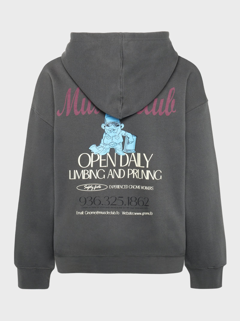 GRUNT GRBama Hood Sweat Sweats Dark Grey