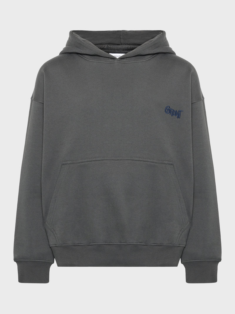 GRUNT GRBama Hood Sweat Sweats Dark Grey