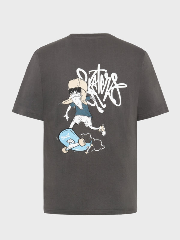 GRUNT GRBambui SS Tee T-Shirts Dark Grey