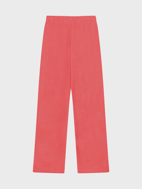 GRUNT GRCamille Linen Pants Pants Coral