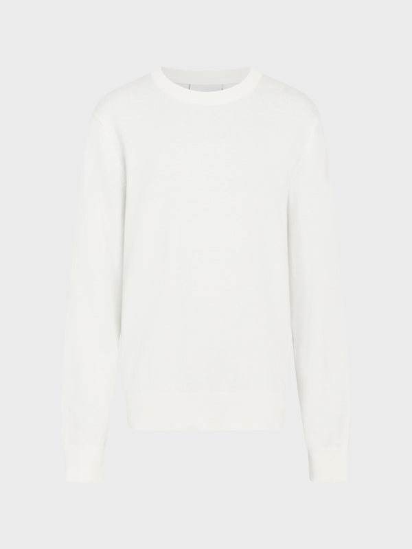 GRUNT GRCarl Crew Knit Knits Off White