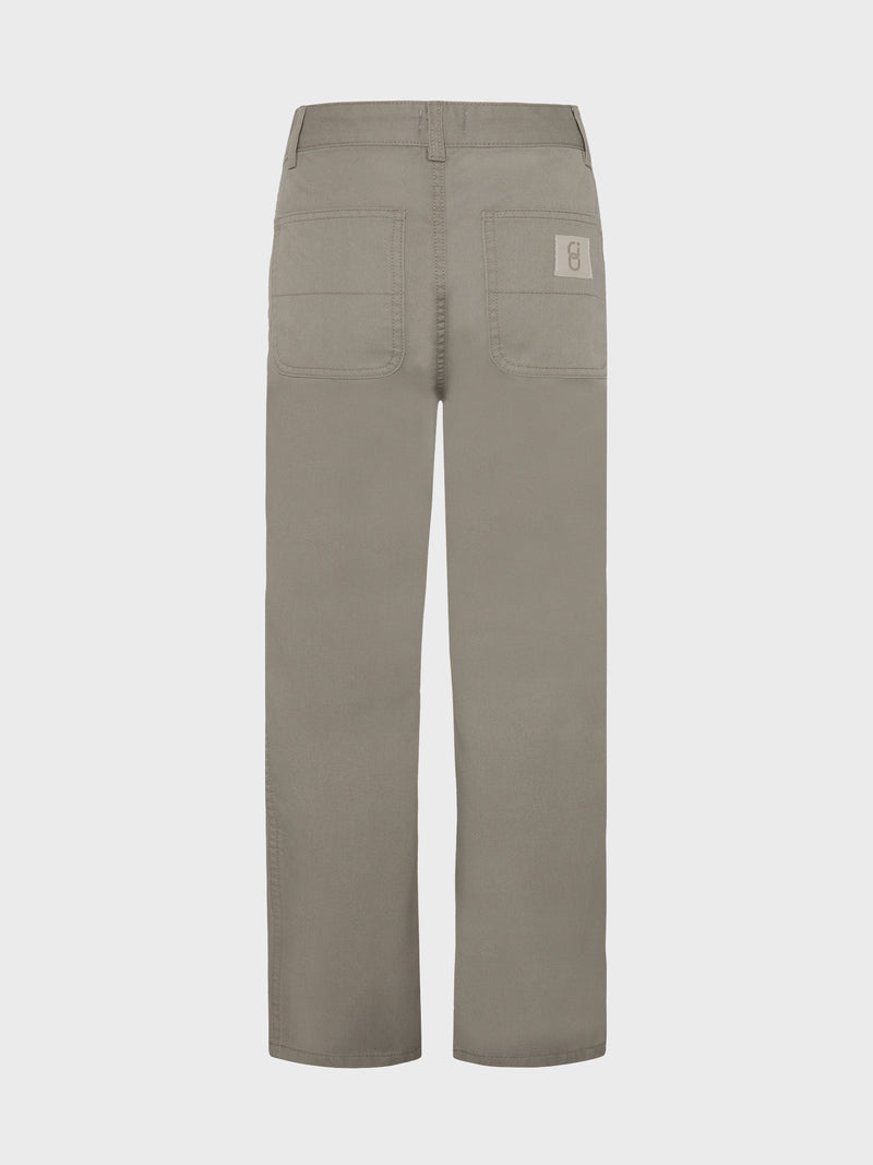 GRUNT GRCobblestone Pants Pants Grey-Brown