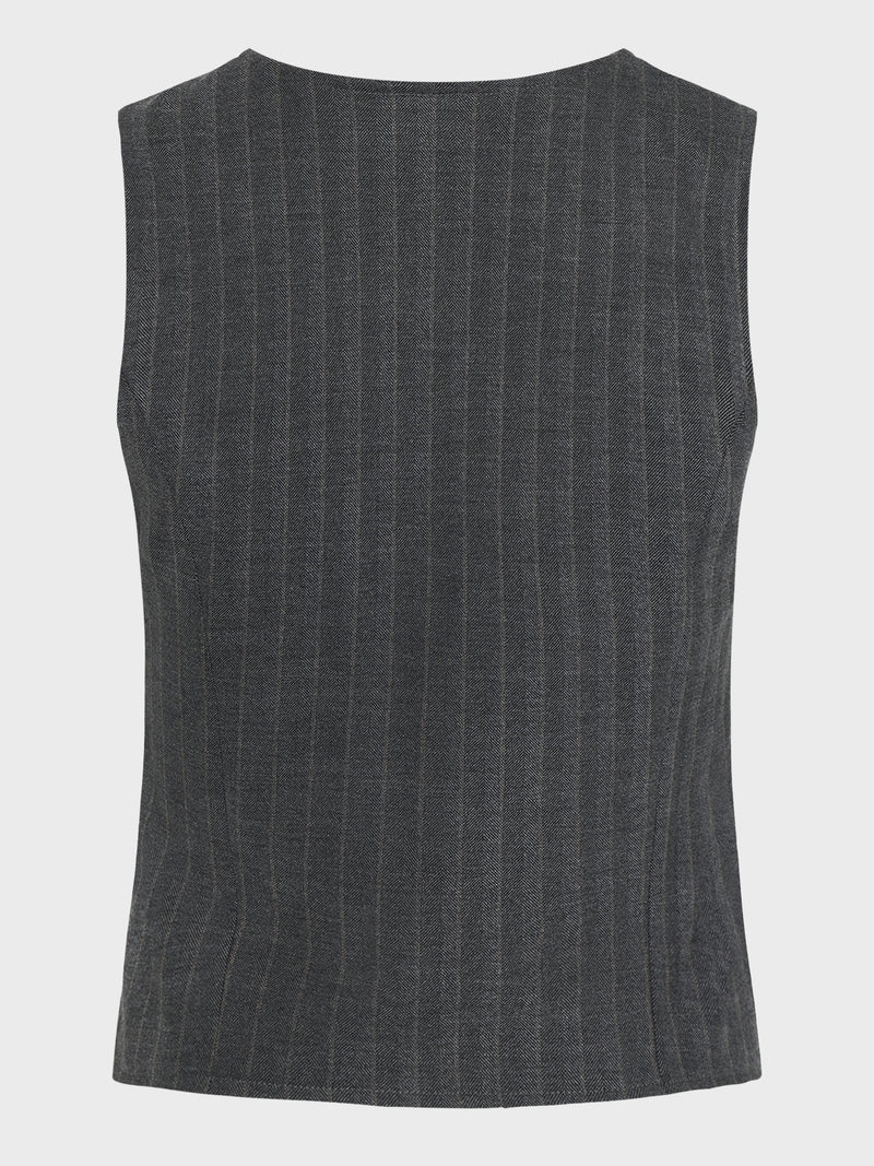 GRUNT GRDevote Pin vest Vest Dark Grey