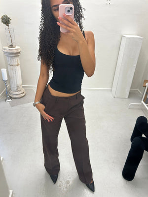 GRUNT GRDudai Wide Pants Pants Brown