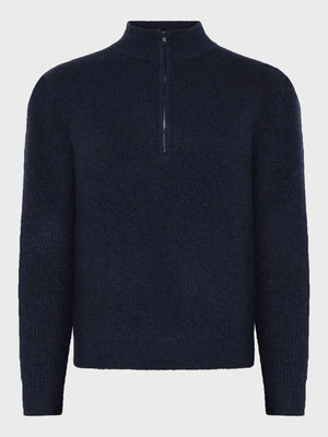 GRUNT GRDurbuy LS Brush Knit Knits Navy