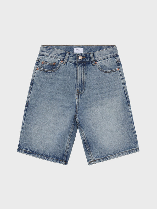 GRUNT GRHamon Blue Vintage Shorts Shorts Blue Vintage