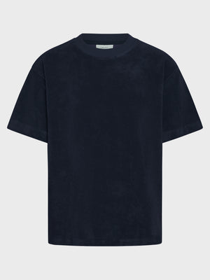 GRUNT GRHasselt Terry Tee T-Shirts Navy