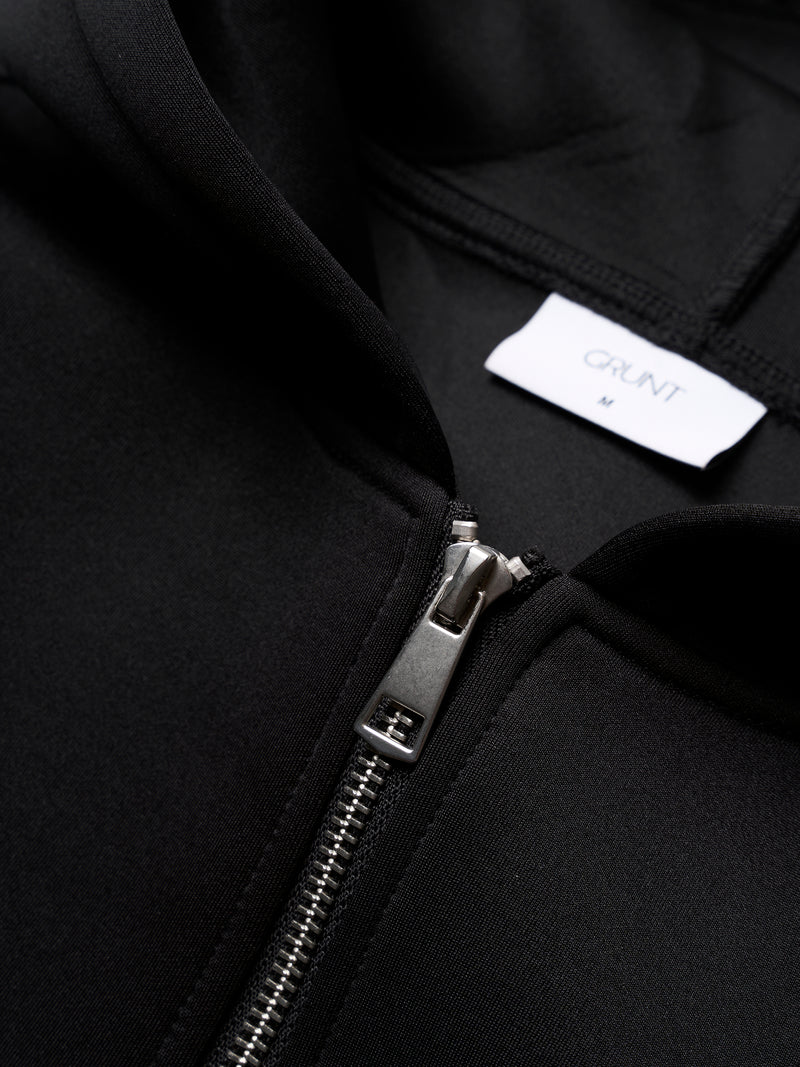 GRUNT GRHohen Scuba Zip Hood Sweats Black