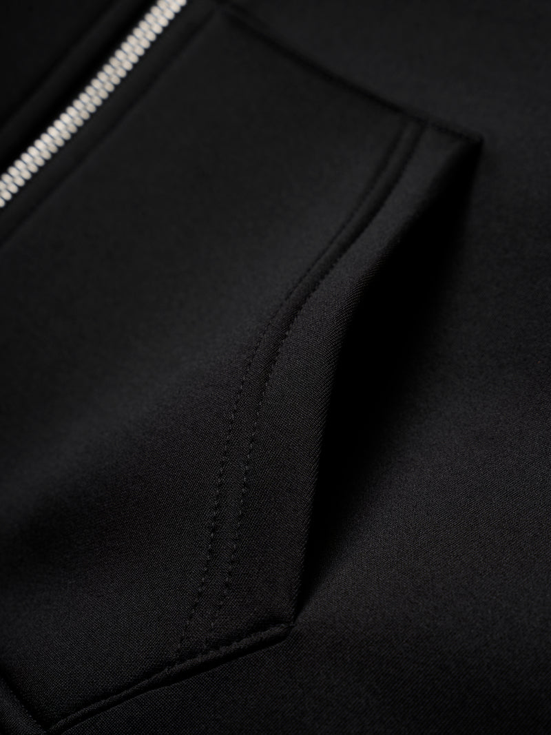 GRUNT GRHohen Scuba Zip Hood Sweats Black