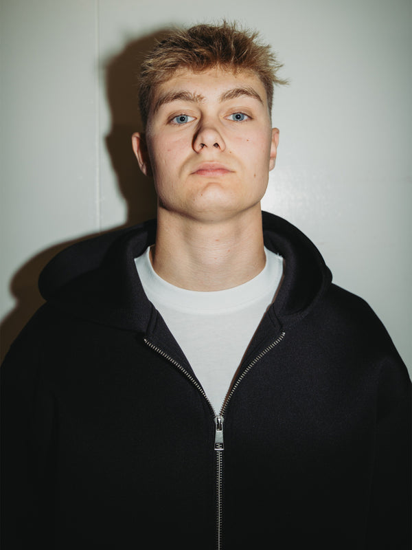 GRUNT GRHohen Scuba Zip Hood Jackets Black