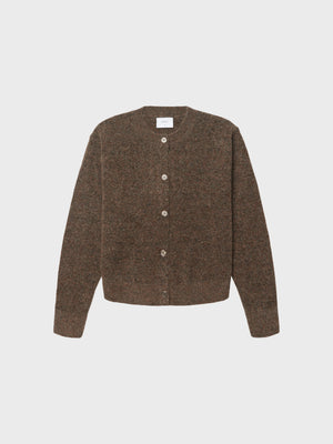 GRUNT GRIben Knit Cardigan Knits Brown