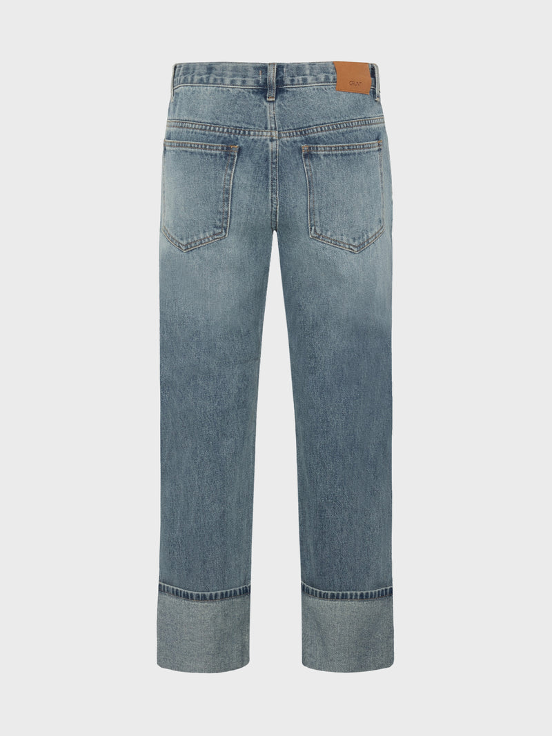 GRUNT GRInna Ankle Blue Vintage Jeans Blue Vintage