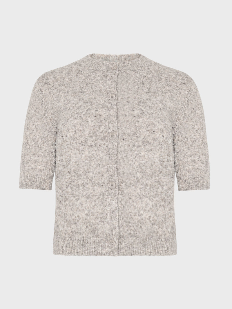 GRUNT GRIsa SS Knit Cardigan Knits Nature