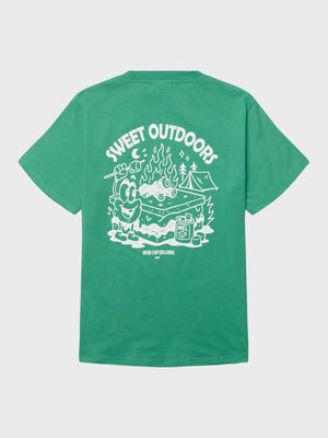 GRUNT GRLan SS Tee T-Shirts Green