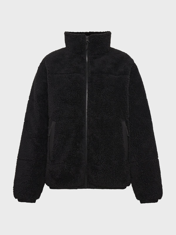 GRUNT GRLaus Teddy Jacket Outerwear Black