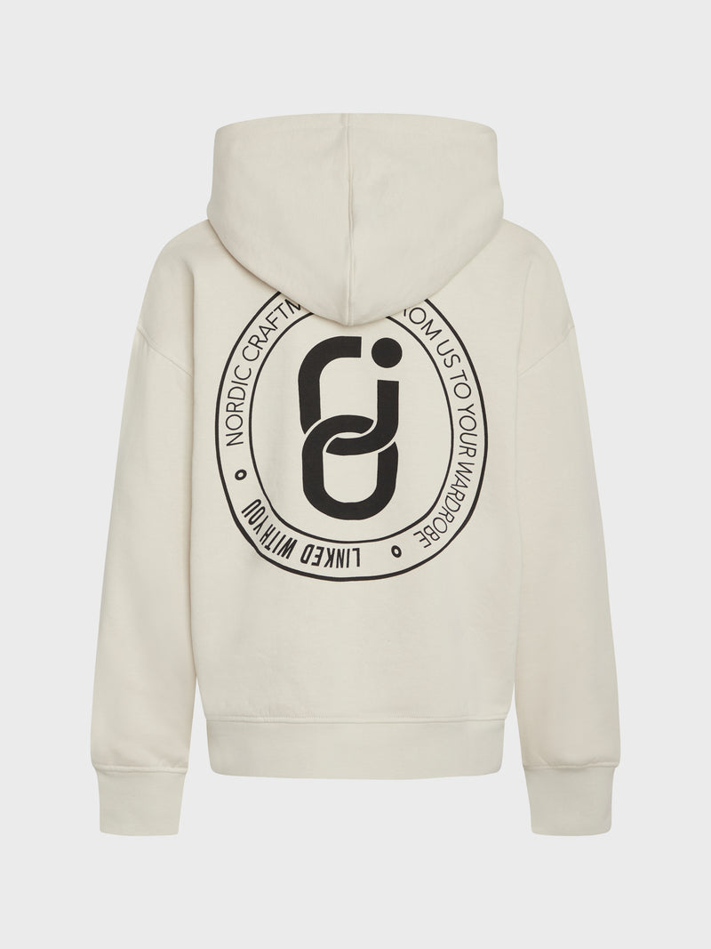 GRUNT GRLoish Hood Sweat Sweats Chalk