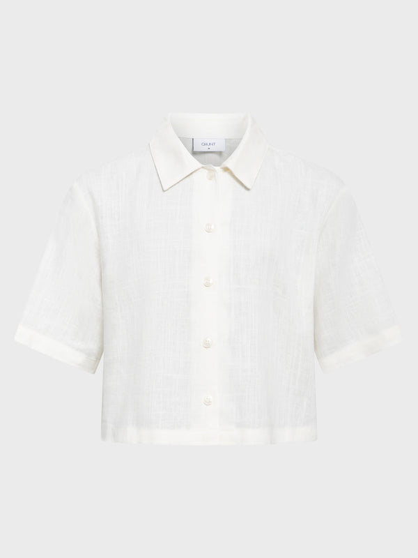 GRUNT GRLusi Linen Shirt Shirts White