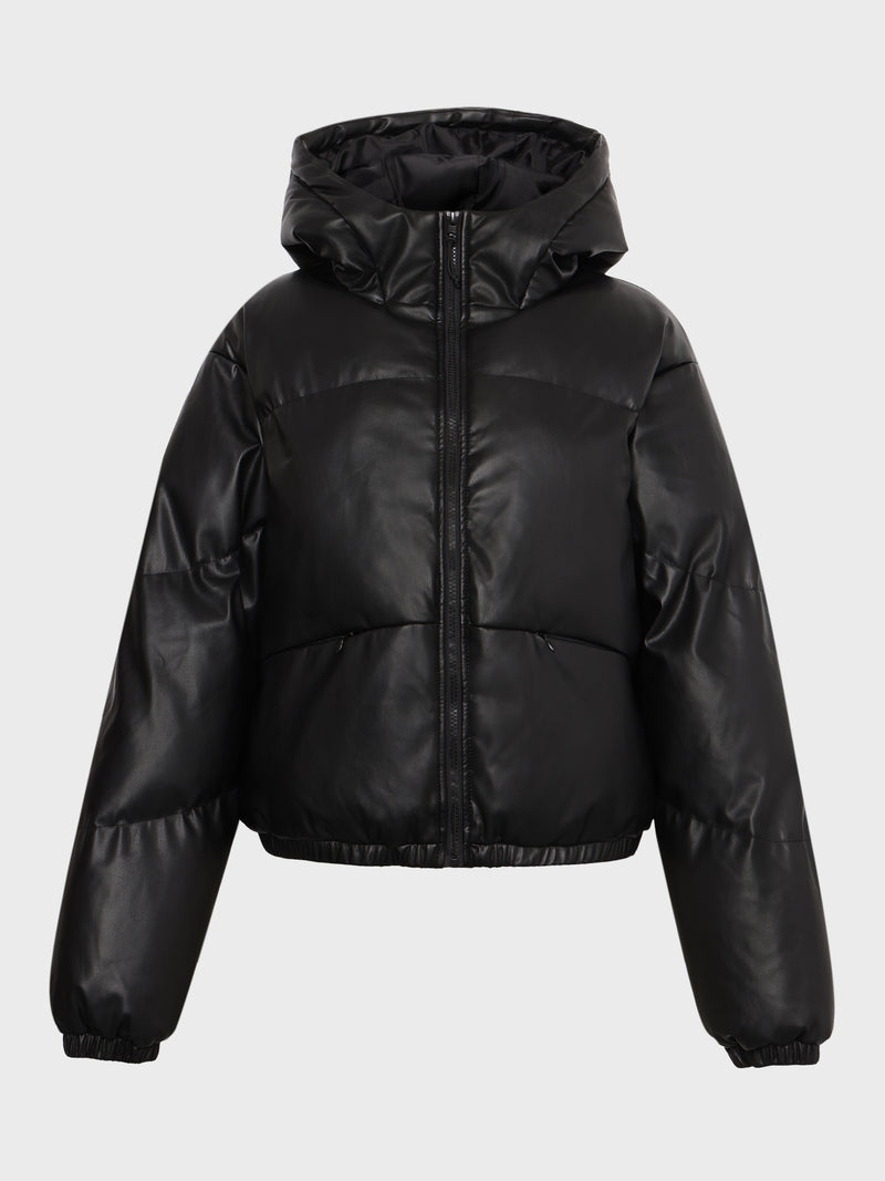 GRUNT GRMai PU Jacket Outerwear Black