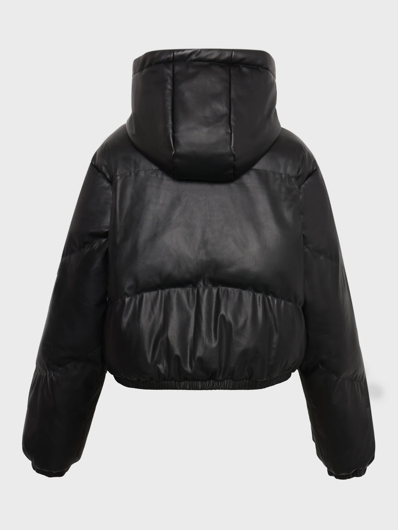 GRUNT GRMai PU Jacket Outerwear Black