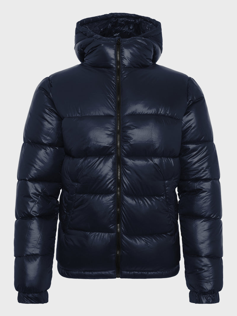 GRUNT GROdin Shine Jacket Outerwear Navy Shine