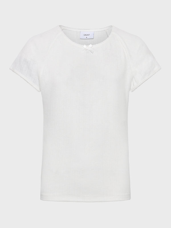 GRUNT GRPujol Needle SS tee Tops White