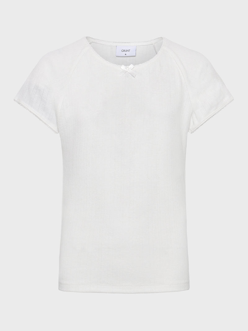 GRUNT GRPujol Needle SS tee Tops White