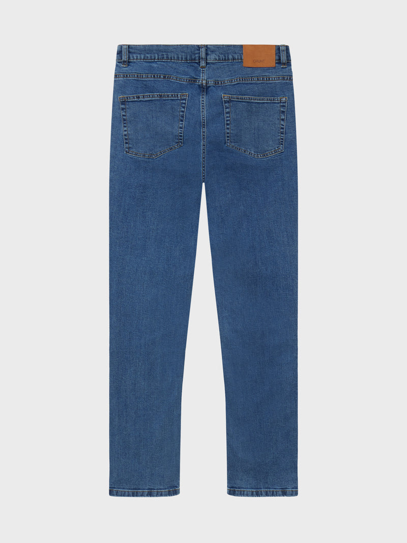 GRUNT GRRebel Dark Blue Jeans Dark Blue