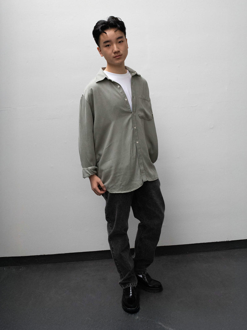 GRUNT GRStreet Loose Dark Grey Jeans Dark Grey