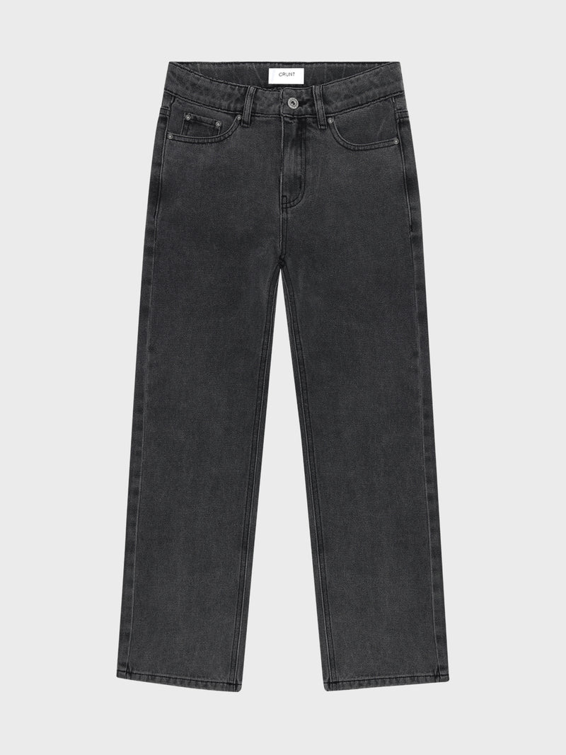 GRUNT GRStreet Loose Straight D. Grey Jeans Dark Grey