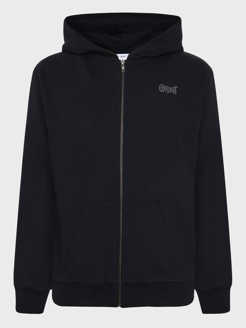 GRUNT GRTrito Zip Sweat Sweats Black