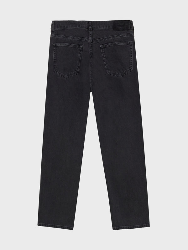 GRUNT Nadia Midrise Straight Black Jeans Black Vintage