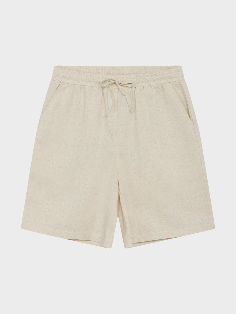 GRUNT GROle Linen shorts Shorts Sand