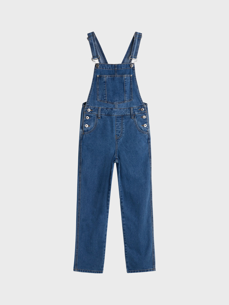 GRUNT Yrsa Dungarees Jeans Authentic Blue